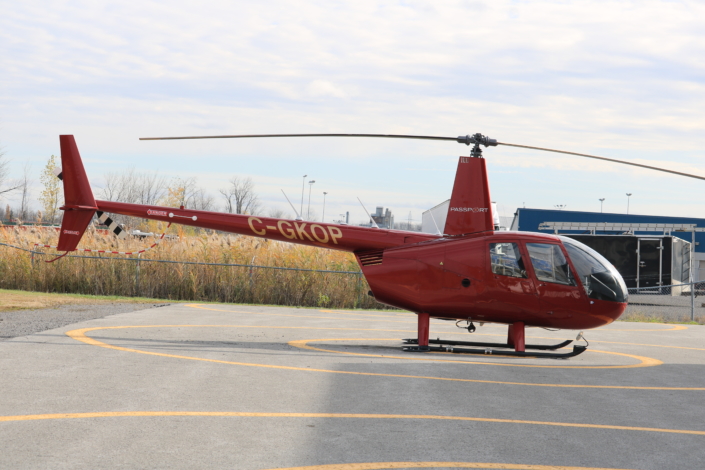 Hélicoptère Robinson R44
