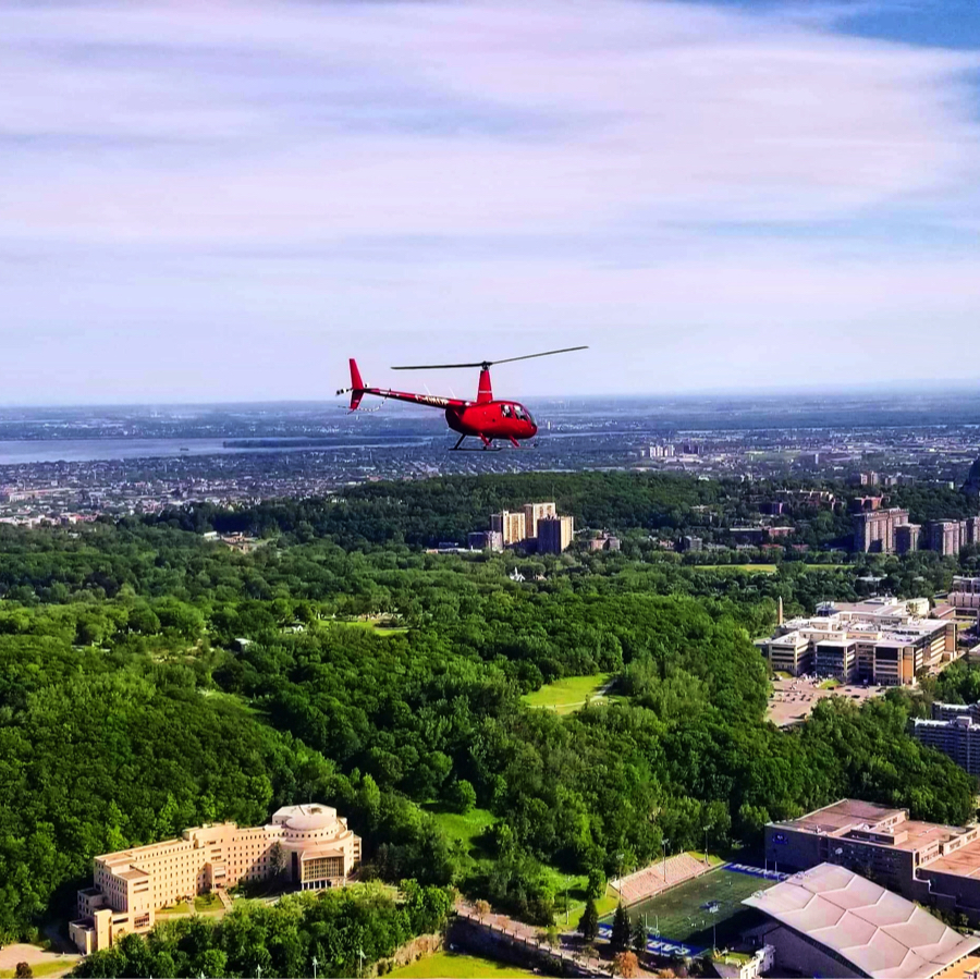 Vol tour de ville de Montréal en hélicoptère